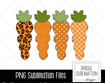 Páscoa PNG, design de sublimação de cenoura de Páscoa, design de cenoura de Páscoa PNG, cenouras estampadas PNG, cenoura para impressão, download, uso comercial