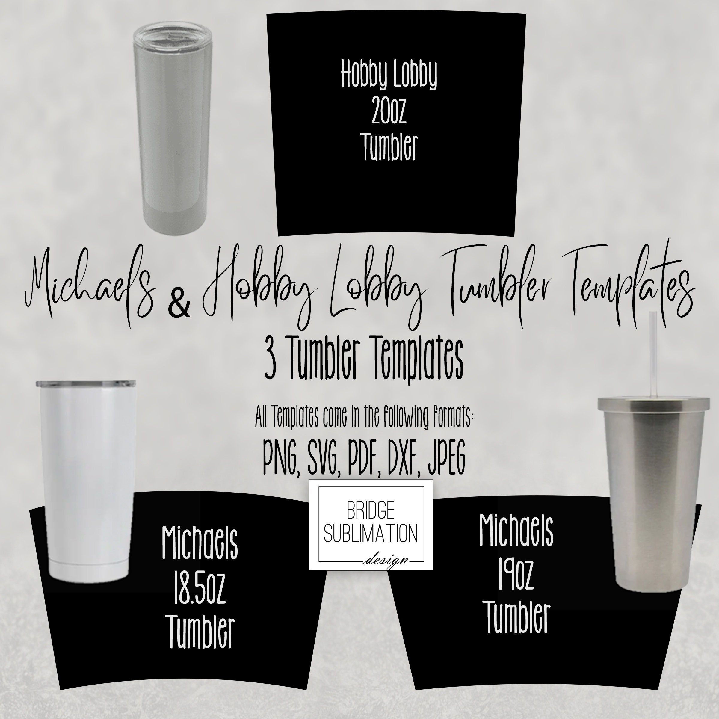 Tumbler Templates Bundle Tumbler Template SVG Tumbler Wrap Etsy