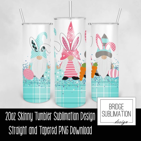 Easter Gnome Tumbler Png, Easter Tumbler, 20oz Skinny Tumbler Sublimation  Designs, Easter, Glitter, Tumbler Png, Tumbler Sublimation Designs