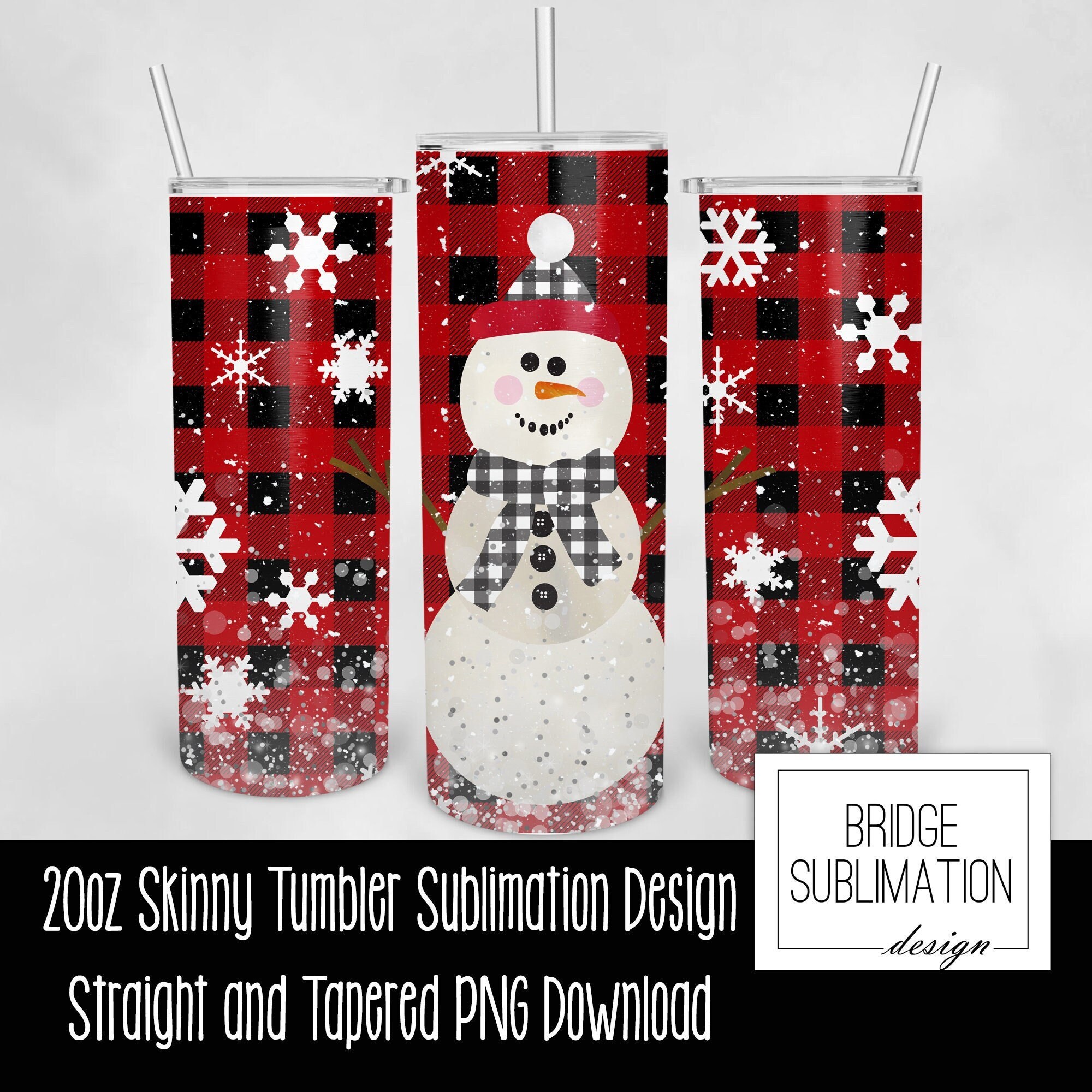 Christmas tumbler png 20 oz tumbler wrap template Snowman sublimation designs Merry Christmas skinny tumbler design Sublimation blanks