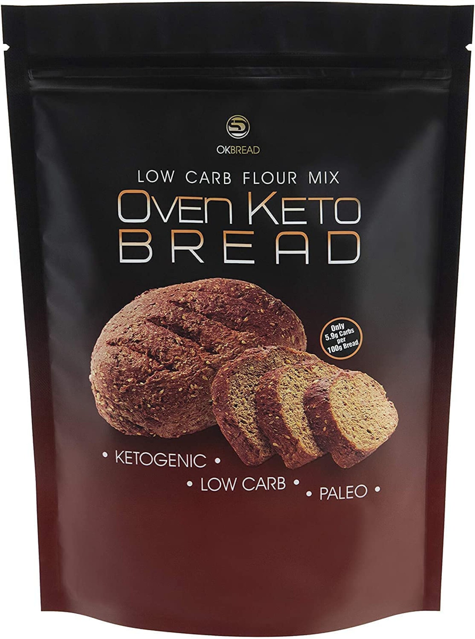 Oven Keto Bread Mix Flour Prepared for Ketogenic Bread Low Etsy