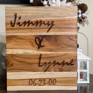 Laser Engraved Custom Sign | Handmade Laser Engraved Sign | Custom Sign | Laser Engraved Sign | Laser Engraved Box | Custom Wedding Present