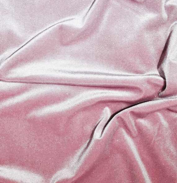 Glitter Stretch Velvet Fabric Sparkling Spandex Velour for | Etsy