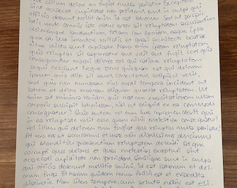 Servicio de redacción de cartas personalizadas, escriba personal, carta a un amigo, notas familiares, discurso de boda, amigo por correspondencia, diario, escritura a mano