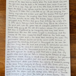 Custom Handwriting Service, Valentine&#39;s Day, Handwritten Gift, For Her, For Him, Personalised, Letter Writing, Poem, Correspondence