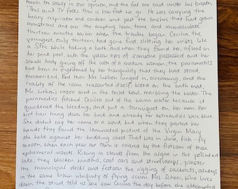 Caligrafía en alquiler, servicio de escritura a mano, para ella, para mi esposa, regalo de aniversario, carta de recuerdo, carta de amor, servicio de escritura