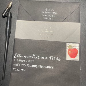 Calligraphy Envelopes, Custom Personalised Addressing Service, Graduation Party, Christening, Hen Do, Will You be My Bridesmaid, Wedding