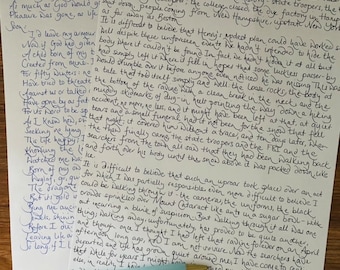 Servicio de redacción personalizado, carta de agradecimiento, poesía, letras de canciones, cartas antiguas, redacción de diarios y revistas, sobre su compromiso, personalizado