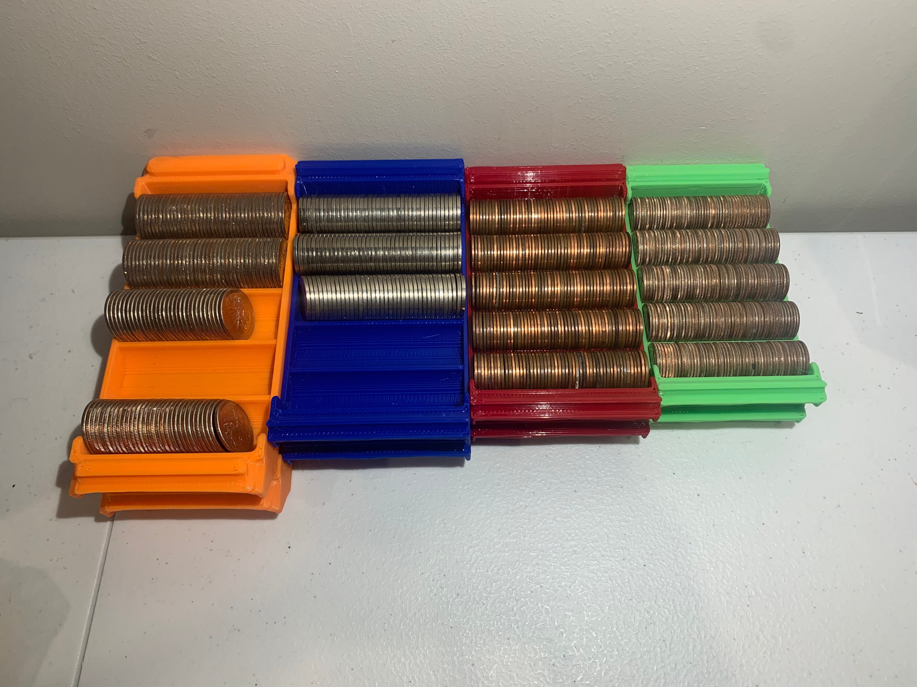 Coin Organizer and Sorter 4 Pack Etsy