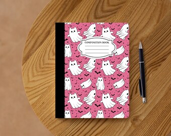 Pink Ghost Cat Buch Cover: Back to School (Digitaler Download)