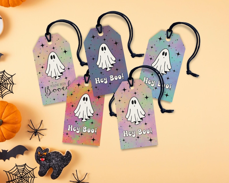 You've Been Booed Printable Halloween Tags Boo Basket Tags Cute Kids ...