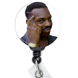 Funny Badge Reel | Think About It Meme | Nurse Badge Reel Funny | ID Badge Holder | Nurse Gift | Nurse Badge Holder | ID Holder | Cute Badge