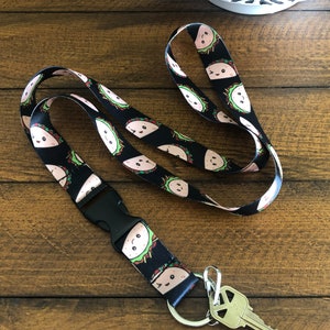 Tacos Lanyard with Release Buckle and Keychain Holder