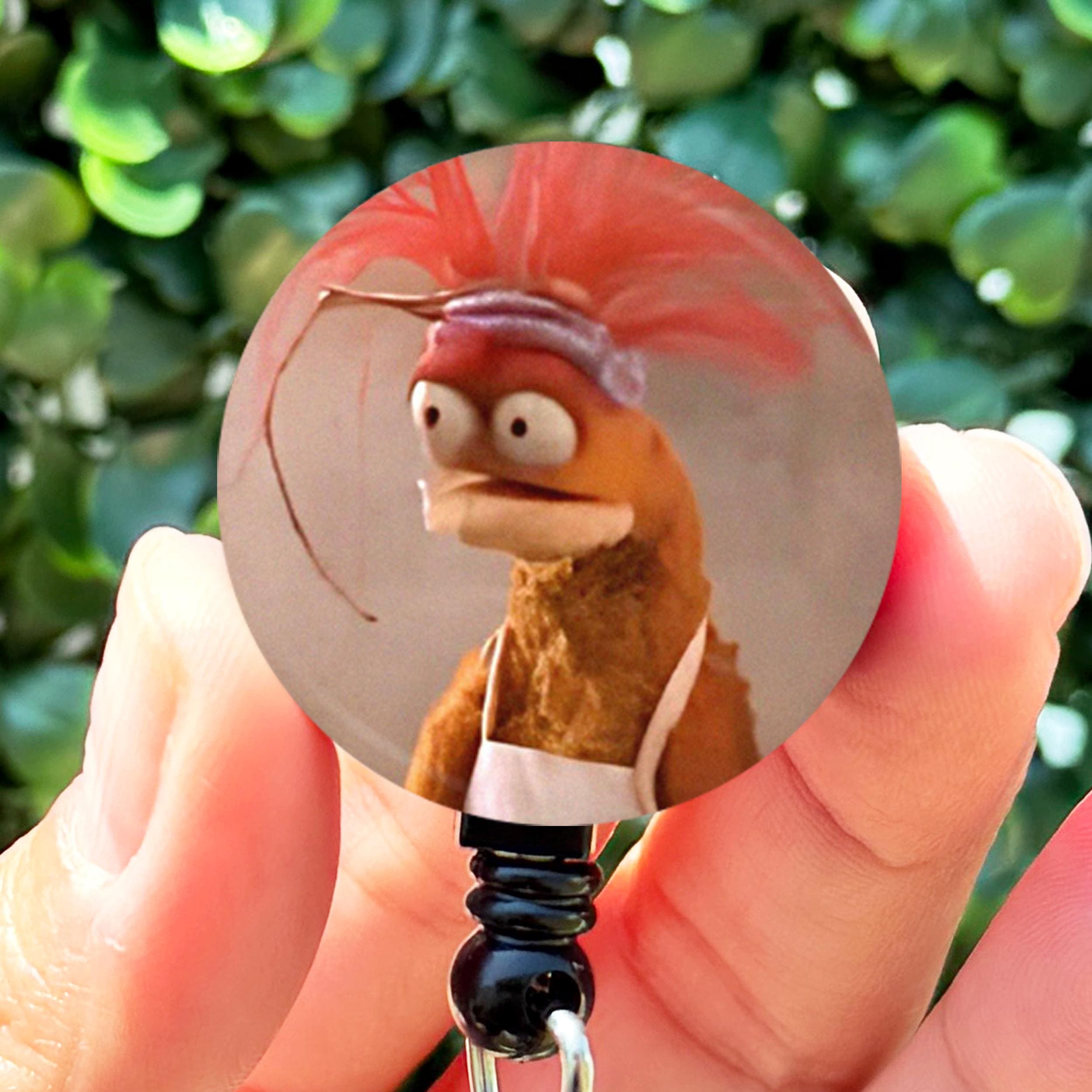 Funny Badge Reel | Pepe Meme | Nurse Badge Reel | ID Badge Holder | Nurse Gift | Cute Badge Holder | ID Badge Reel