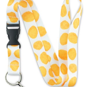 Chicken Nuggets Lanyard with Release Buckle and Keychain Holder