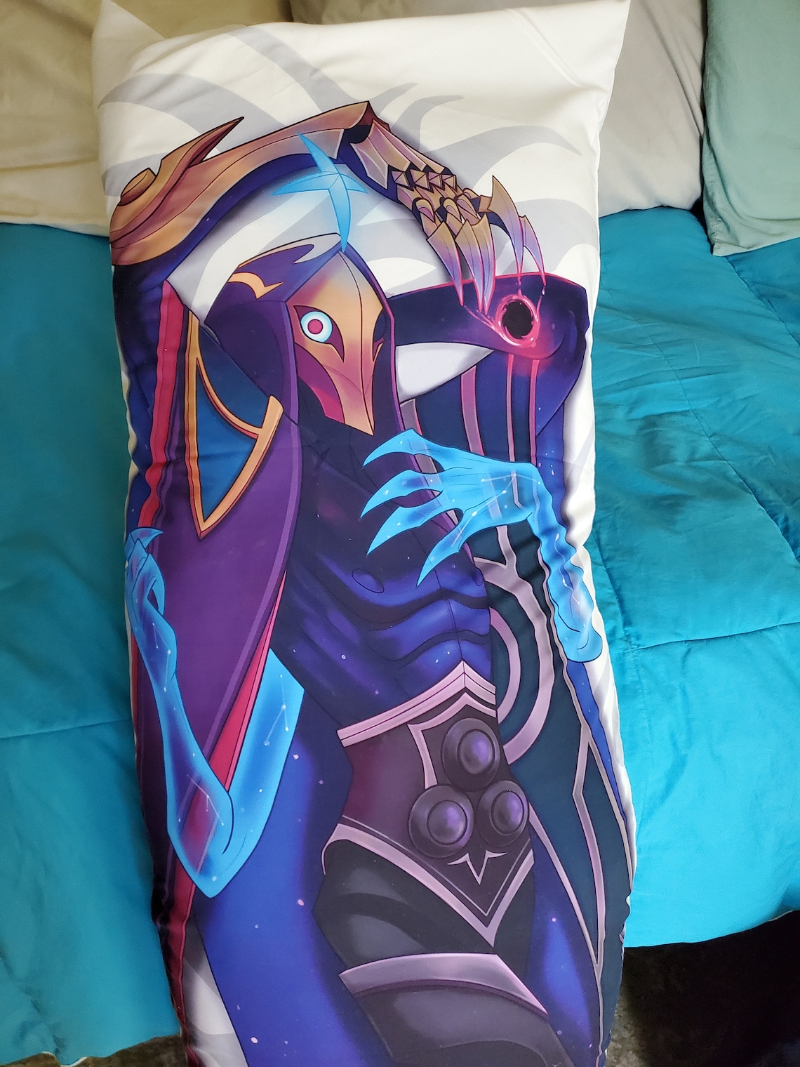 Dark Cosmic Jhin Body Pillow Etsy