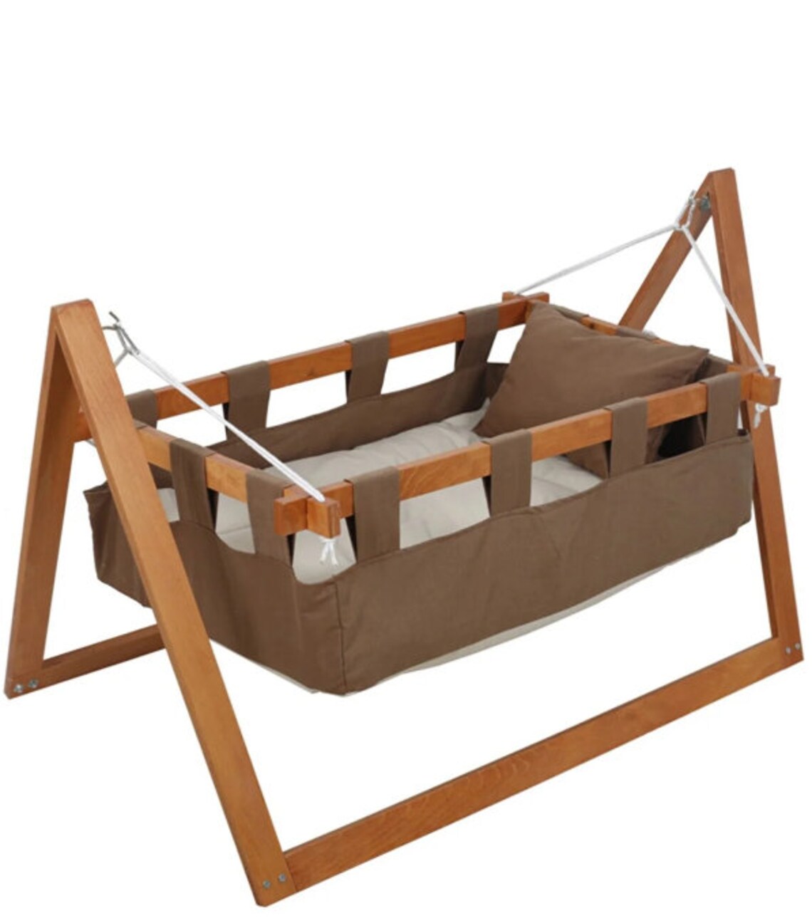 Wooden Baby Hammock Rocking Cradle Hammock for Newborn Etsy