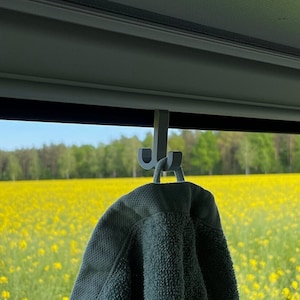 Double hooks (stable) 2 pcs. Keder rail (awning) - T5 / T6 / T6.1 / Cali | Vanlife