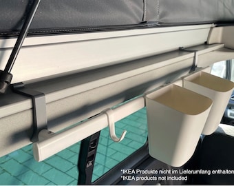 Mixcover Set Di 10 Ganci Adatti Per VW California T5 T6 T6.1 Bulli Camper Ocean Coast Comfortline - Foto 2