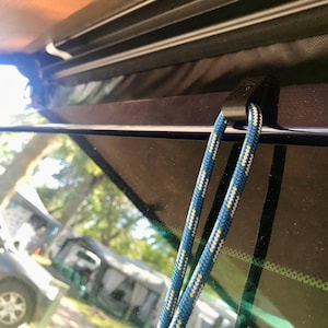 Hook for outside hanging table / bar for VW Bus T4, T5 and T6