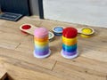 Gnome Stacking Stones with Balance Board and Wooden Bridge | Fairy | Miniverse | Gnome Accessories product logo