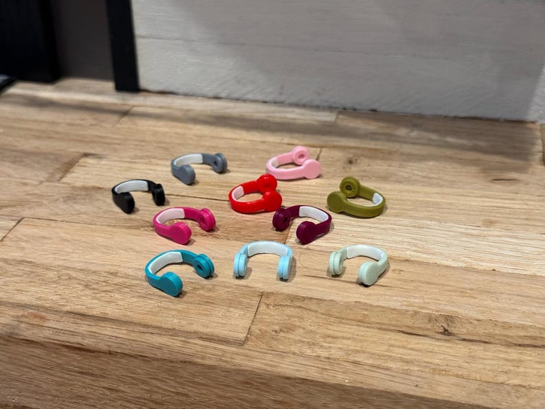 Gnome Headphones Miniature | Fanart | Decoration | Gnome Accessories image 1