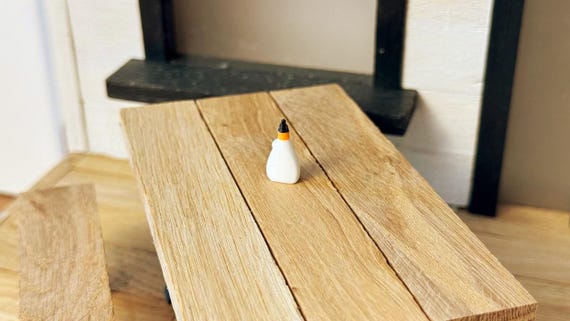 Wichtel Holzleim Flasche | Dekoration | Wichtelzubehör | Kleber | Leim | Basteln | Miniatur