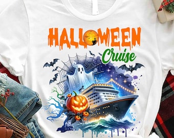 Halloween Cruise Squad 2025 Shirt, Custom Group Cruise