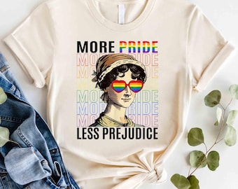 More Pride Less Prejudice Shirt, LGBTQ Shirt, Proud Ally Shirt,Pride Month Shirt,Equality LGBTQ Shirt, LGBTQ Gift Pride Parade Lesbian Shirt