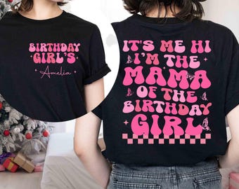Birthday Girl Shirt, Mom Birthday Party Matching Tee