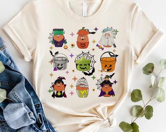 Spooky Nuggets Halloween Shirt, Funny Chicken Nuggets Party Tee