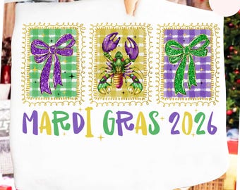 Camiseta de cangrejo de río de Luisiana, camiseta de cangrejo de río de Mardi Gras, camiseta de Mardi Gras, sudadera de Mardi Gras, camiseta de caimán de Mardi Gras, camiseta de Luisiana