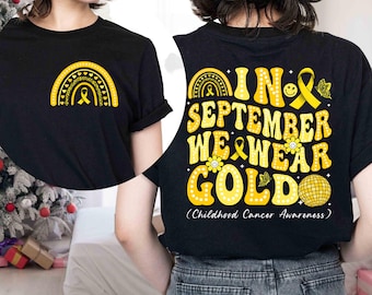 I Wear Gold For My Son Shirt, Childhood Cancer Awareness, Cancer Survivor Gift