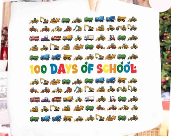 Camiseta "I Crushed 100 Days Of School" para niño, camiseta infantil de Monster Truck, camiseta para niño pequeño con 100 días de clases, camiseta de coche de carreras para niño