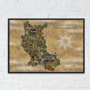 Carte Loire Médiévale