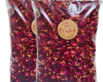 Biodegradable Wedding Confetti: Rose Petals & Lavender