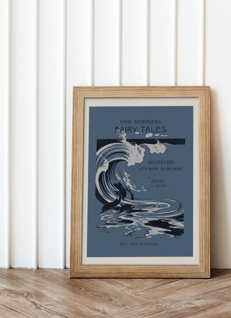 PRINTABLE Vintage Nursery Wall Decor Fairytale Antique Childrens ...