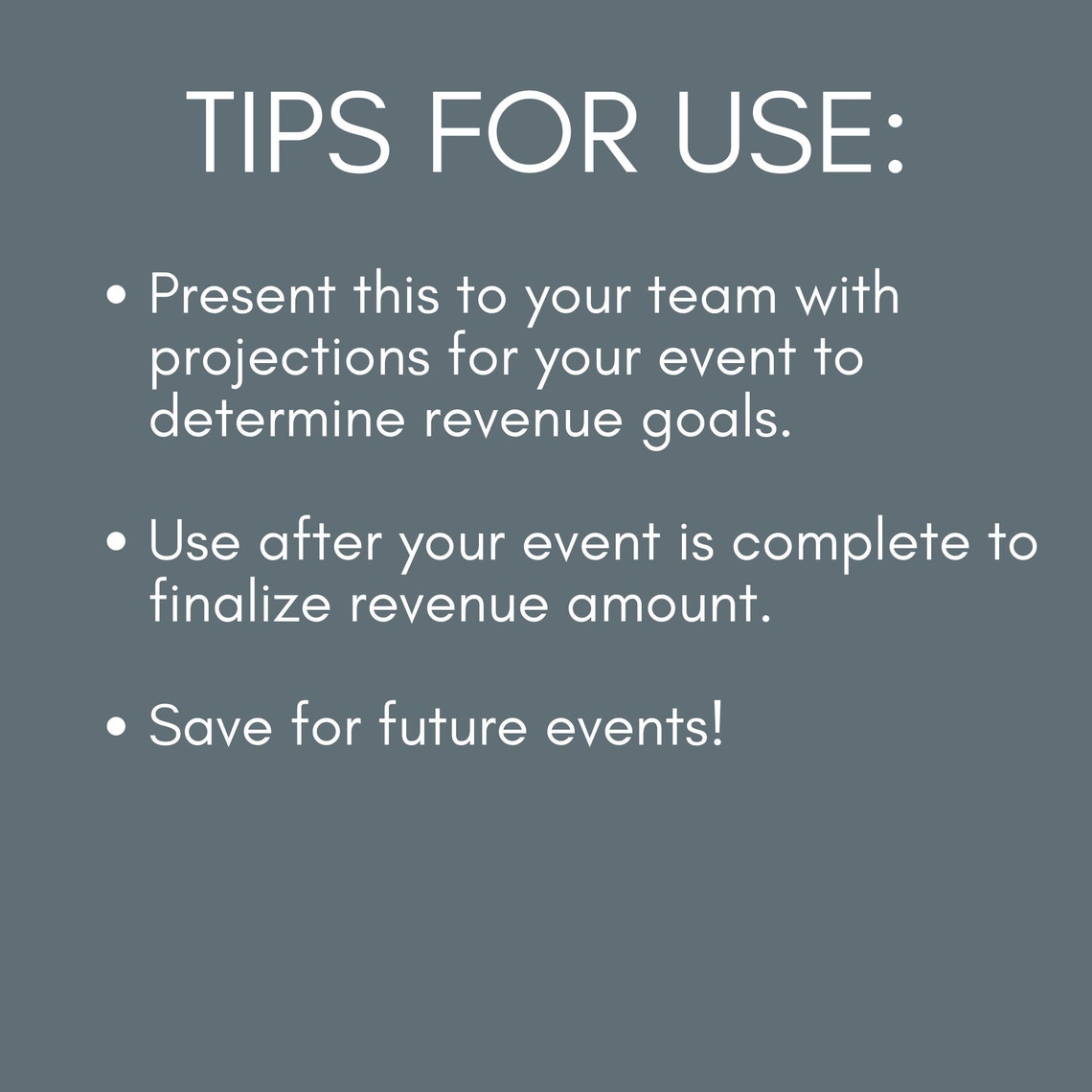 Microsoft Excel Event Budget Template - Digital Download - Etsy