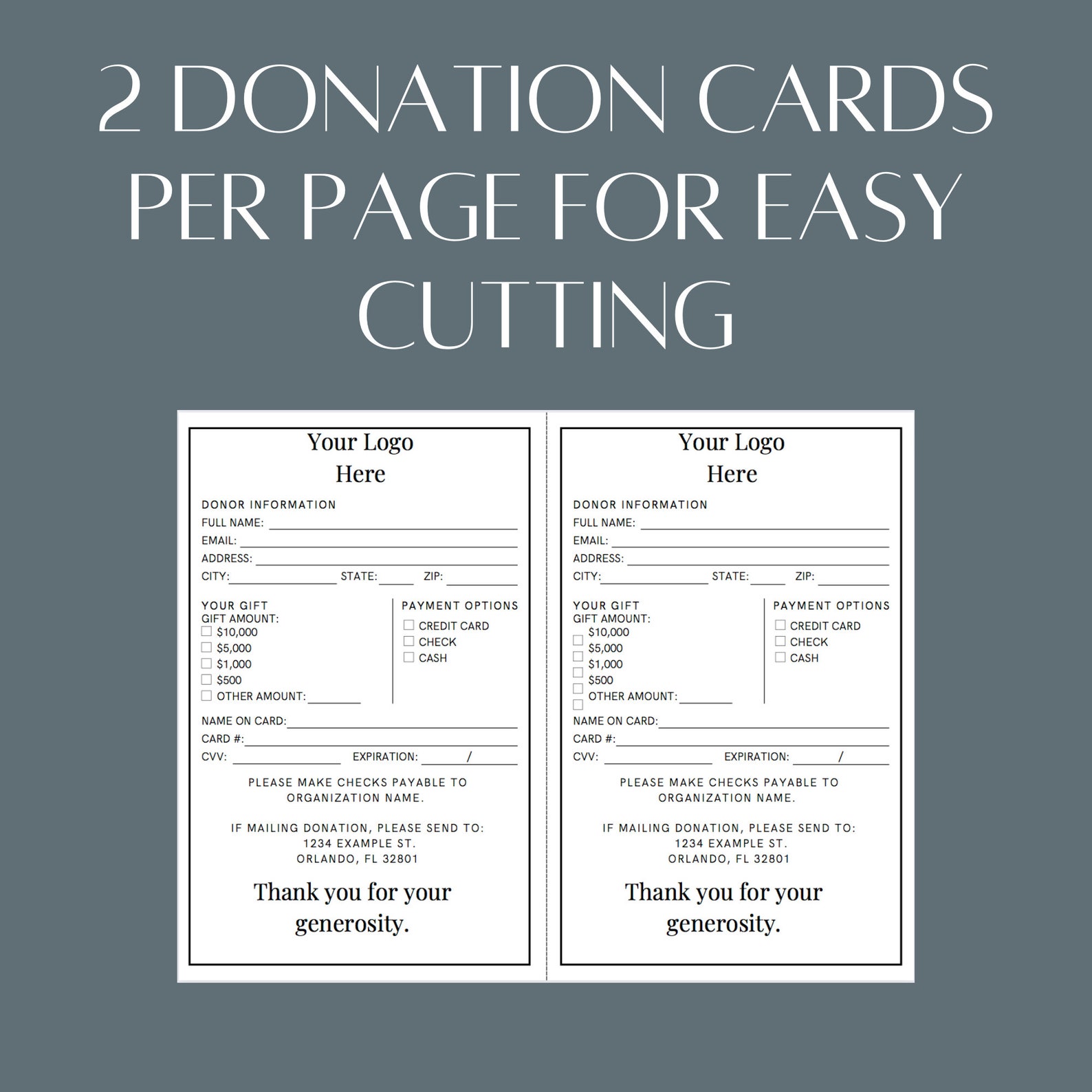 custom-printable-donation-card-for-nonprofit-fundraiser-etsy
