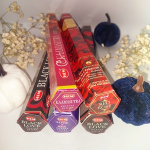 Beautiful Love and Sex HEM Incense collection - Bundle of 5 packs
