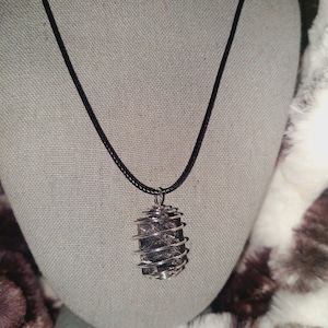 Elite Noble Shungite Stone Necklace - More Potent Than Other Shungite. Purifying Effects Immediately Upon Touch! Powerful Protection Stone!