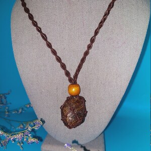 Warrior Bronzite! Bronzite Necklace - Stone Of Courtesy & Civility! Promoting Love Energy! Protective! Root Chakra Stone! Beautiful Bronzite