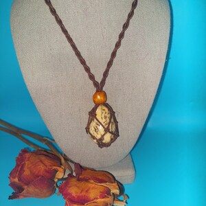 Zebradorite! Graphic Feldspar - Zebradorite Stone Necklace - Past Lives Recall! Connect with Soul Memory! Helps With Overcoming Tragedy!