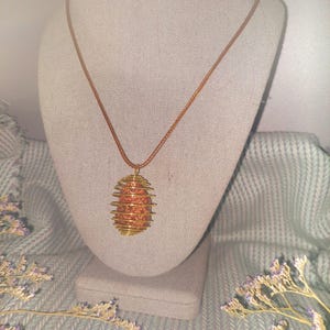 Starry or Star-Burst Jasper Crystal Necklace - Stone Of Burst Of Energy, Inspiration, New Ideas That Can Manifest As Genius And Creativity!