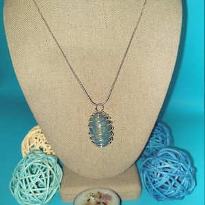 Trolleite Treasure! Trolleite Crystal Necklace - Stone that Amplifies Sensitivity and Intuition! Opens Third Eye Chakra and Crown Chakra!