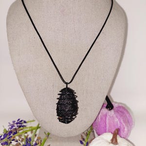 SYNERGY! Tibetan Tektite! Natural Tibetan Tektite Necklace - Strong and Intense Energy! Protective Power Stone! Celestial Energy! Beautiful!
