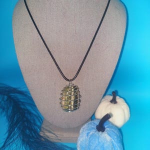 Green Zebra Jasper Necklace - Stone of Balance! Loving Heart Energy! Kundalini Energy And Regeneration! High Vibrational Energy! Protective!