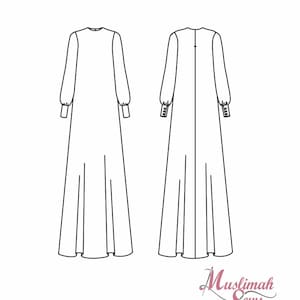 Dress for women &quot;Jasmin&quot; 38 EU / 44 RUS  164 A4