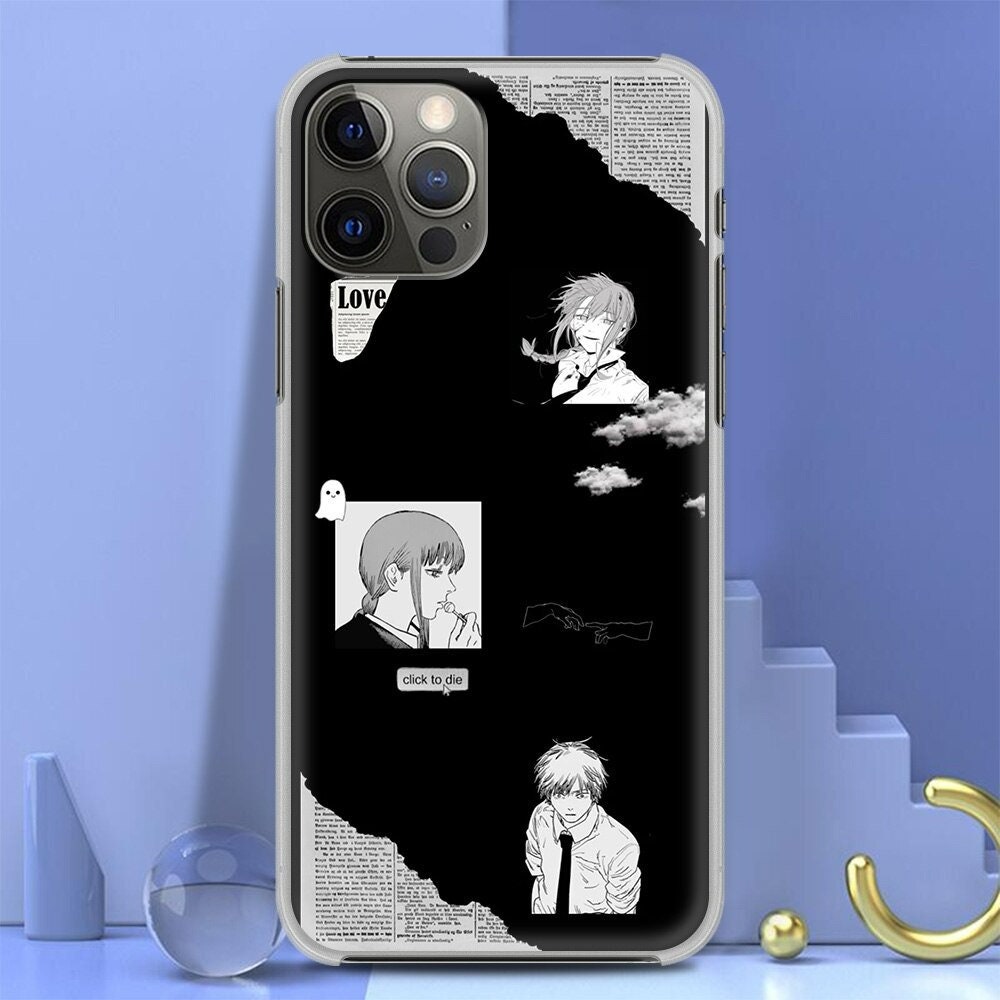 Chainsaw Man Phone Case Anime Phone Case Chainsawman Manga Etsy