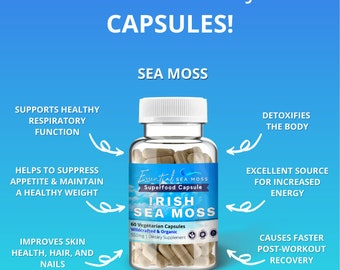 Sea Moss Capsules | Etsy